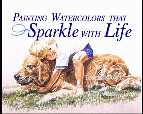   WATERCOLORS THAT SPARKLE WITH LIFE w Cindy Agan * OOPS Discount  