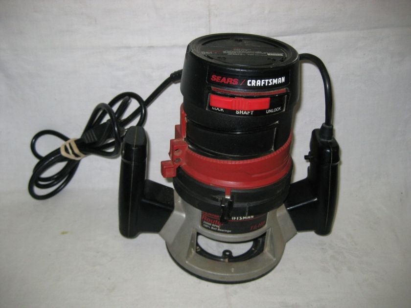  Craftsman Router Model 315.174710 25000 R.P.M.  