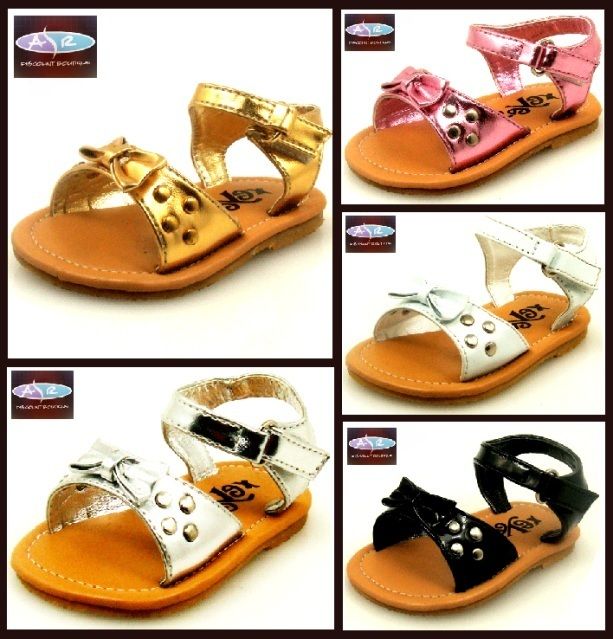 Toddler Girls Xeyes Sandals #438 Sizes 9 10 11 12  