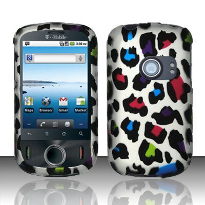 RAINBOW LEOPARD T MOBILE T MOBILE COMET HARD CASE COVER  