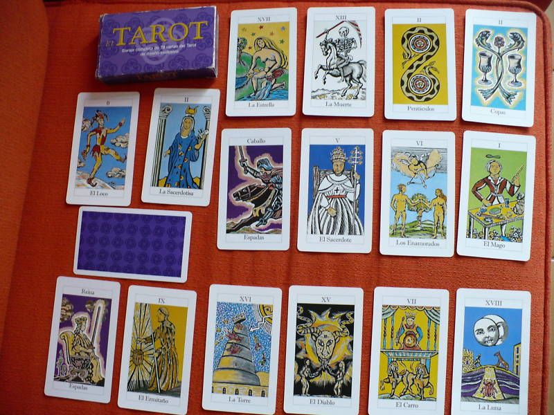 RARE DESIGN EQUIPO EDICION SPANISH TAROT DECK CARDS  