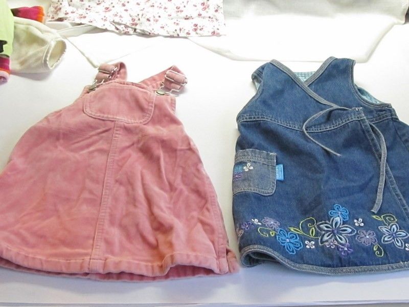 32pcs 12 24m BABY GIRL CLOTHING CLOTHES LOT*JANIE & JACK*GAP*LEVIS 