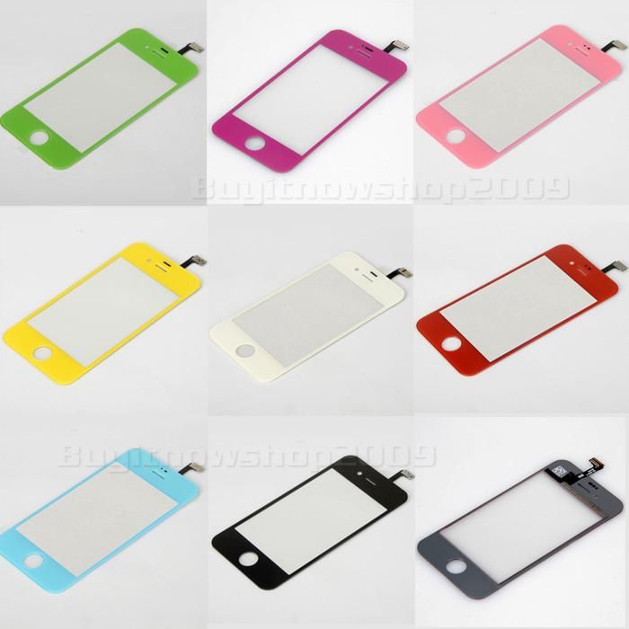 1PCS Replacement Touch Screen Digitizer Glass For iPhone 4 4G (1/7 