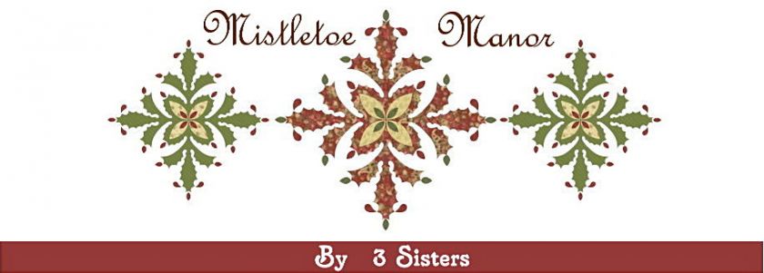 Mistletoe Manor BERRY BUTTONS SET  