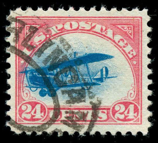 momen US Stamps #C3 Airmail Used Fast Plane  
