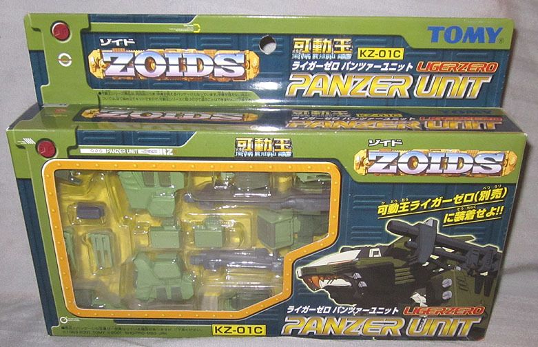 Tomy Zoids KZ 01C Panzer Unit Liger 0 Armor Boxed & Unused  