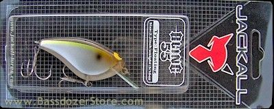 Jackall Bling 55 ~ Flat Sided Crankbait ~ SG Threadfin Shad