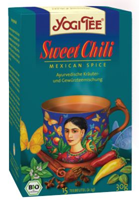 Yogi Tee® Ayurveda Tea Classic Chili Rose Ginger  