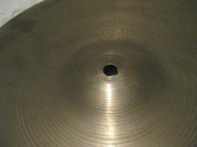 1960s Avedis Zildjian 16 Crash Ride Cymbal USA