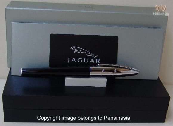 JAGUAR SIGNATURE EBONY FOUNTAIN PEN BEAUTIFUL GORGEOUS  