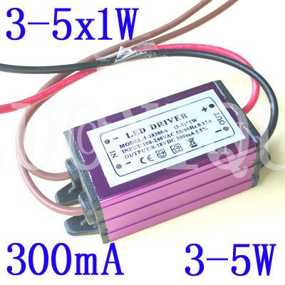 2x 3W 5W 3 5x1W LED Power Driver Supply 110V 220V 300mA Constant 