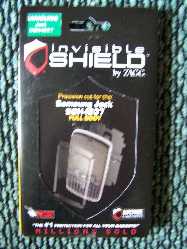 Zagg Invisible Shield for Samsung Jack SGH 1637 NEW  
