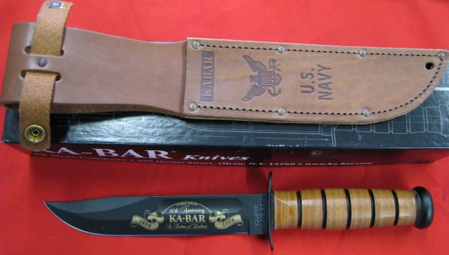 KA BAR 110th Anniversary Knife US NAVY 9160 NEW  