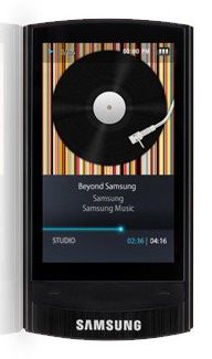 New Samsung Yp R1  Player 8G Black 8GB  