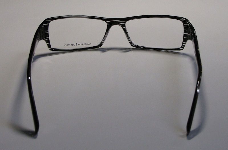 NEW PRODESIGN DENMARK 1663 55 15 133 VISION BLACK EYEGLASSES/GLASSES 