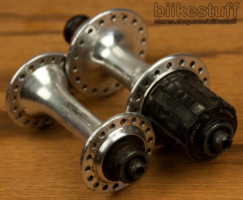 Vintage Shimano Deore XT 36 Hole Hubset UniGlide HB M730 FH M730 