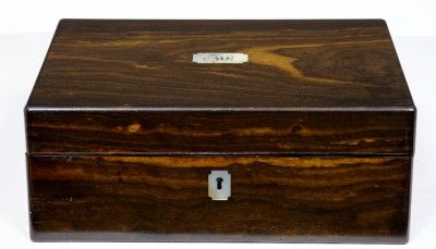 19TH CENTURY COROMANDEL WRITING BOX  