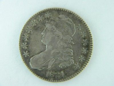 1831 50c Bust Half Dollar VF+ /D 361  