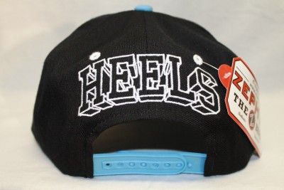 NORTH CAROLINA TAR HEELS HAT CAP BLOCKBUSTER SNAPBACK  