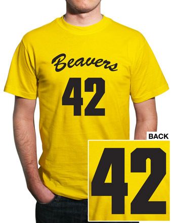 Teen Wolf Basketball Jersey Costume T Shirt. All Sizes  