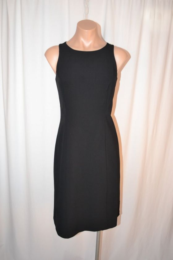 THE LIMITED STRETCH BLACK SLEEVELESS DRESS WOMEN SZ 2  