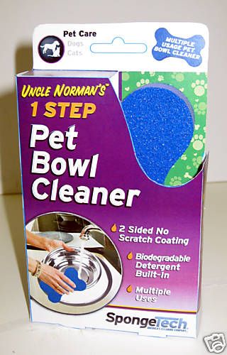 UNCLE NORMANS 1 STEP PET BOWL CLEANER **NEW PRODUCT**  