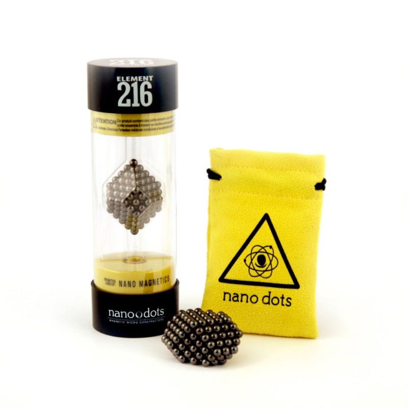 NanoDots Magnetic Beads Element Black Edition 216 pcs  