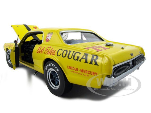 1967 MERCURY COUGAR XR7 #79 MICHAEL EISENBERG 1/18  