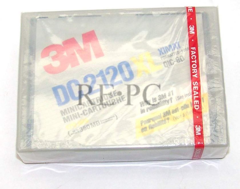 3M DC 2120 XL Ximat Data Tape Cartridge NEW  