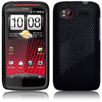   HARD CASE / COVER / SLEEVE / POUCH FOR HTC SENSATION XE   BLACK  