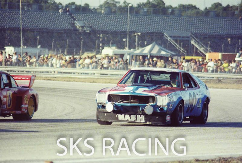 1979 24 HOURS OF DAYTONA #90 AMC AMX JAVELIN RICK KEMP BOB LEE SAM 