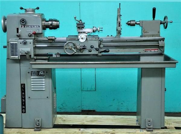 CLAUSING 5914 VARIABLE SPEED METAL LATHE, 12 x 36  