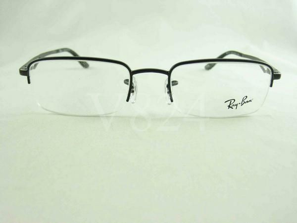 Ray Ban RB 6163 RX RX6163 Black Gun RB6163 2576 50MM  