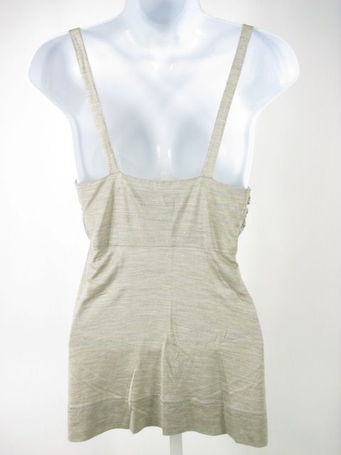 PROENZA SCHOULER Tan Silk Sleeveless Top Shirt Sz 4  