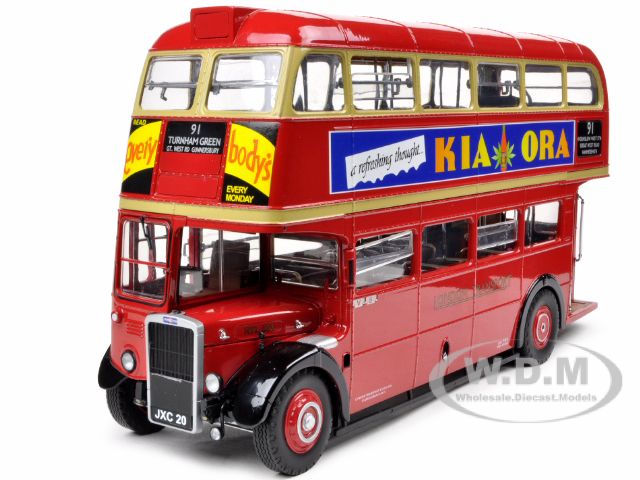 1948 RTL501 JXC20 LONDON DOUBLE DECKER BUS 1/24 #2926  