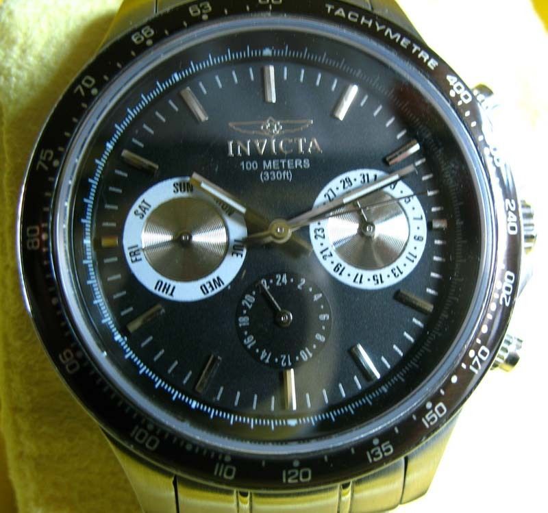 Invicta Speedway Quartz Mens Watch Stainless 2901 NIB  