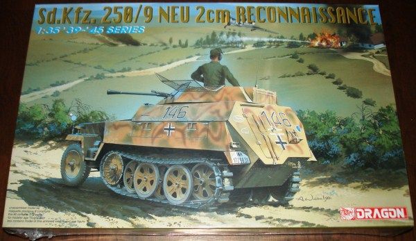   35 German Sd.Kfz. 250/9 Neu 2cm Reconnaissance #6106 ★  