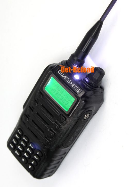 NEW Quansheng TG UV2 Dual Band Radio Transceiver VHF UHF + Throat 