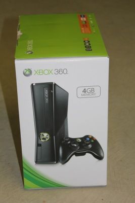   4GB SLIM BLACK (LATEST MODEL) NTSC CONSOLE SYSTEM 088537012840  