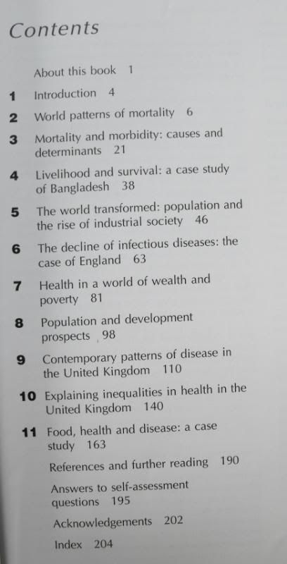 World Health & Disease ALASTAIR GRAY Open University  