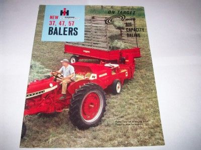 McCormick International 37 47 57 Hay Baler Brochure  