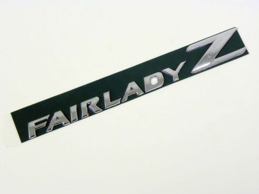 NISSAN 300ZX 350Z 370Z FAIRLADY Z TRUNK BADGE EMBLEM  