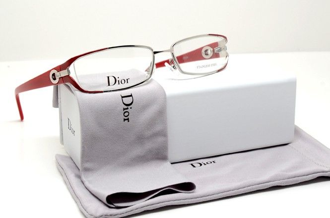 DIOR 3761 H15 S.54 RX GLASSES PALLADIUM RED AUTHENTIC  