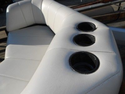 BAYLINER 38 FLYBRIDGE VINYL SEATING 3888 3818  