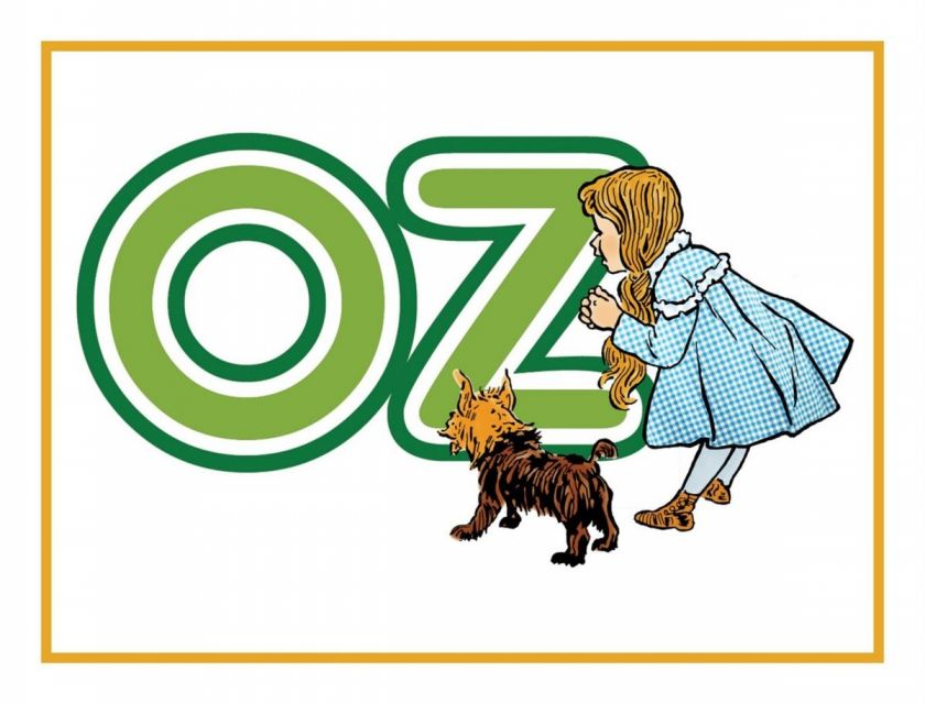 Dorothy Oz Toto by Denslow Wizard of Oz Counted Cross Stitch Chart 