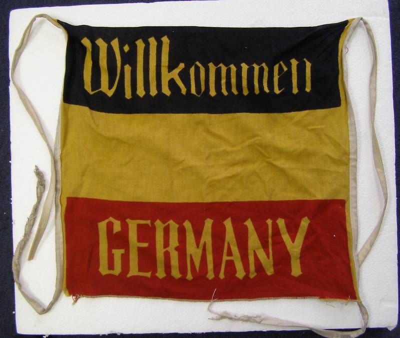 1960 Winter Olympics GERMANY Pennant  