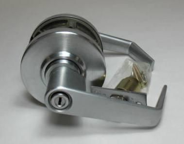 Lockset Bath/bedroom Privacy ANSI Grade 2 Saturn Chromium Finish 