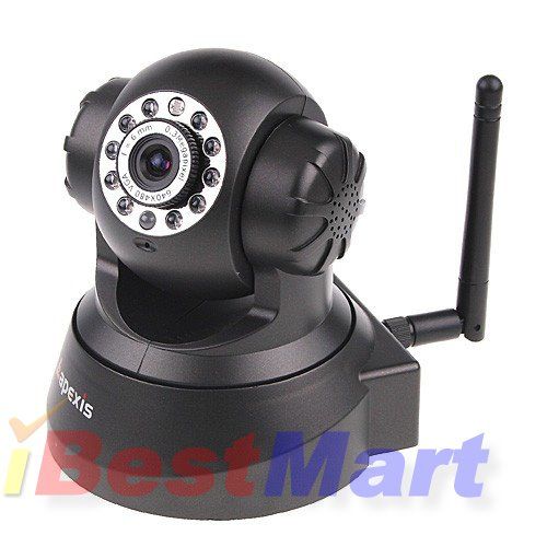 Apexis APM J011 Wifi IP Pan Tilt Remote Wireless Camera CCTV LED Night 