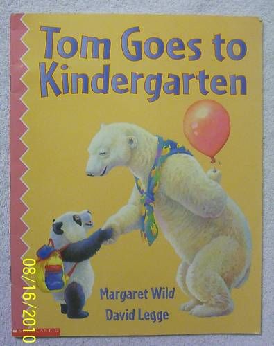 TOM GOES TO KINDERGARTEN Wild SCHOLASTIC First Day SC 9780807580127 