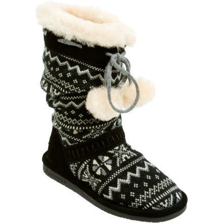 Bearpaw Womens Donner 670 Black Sizes 6,7,8,9,10  